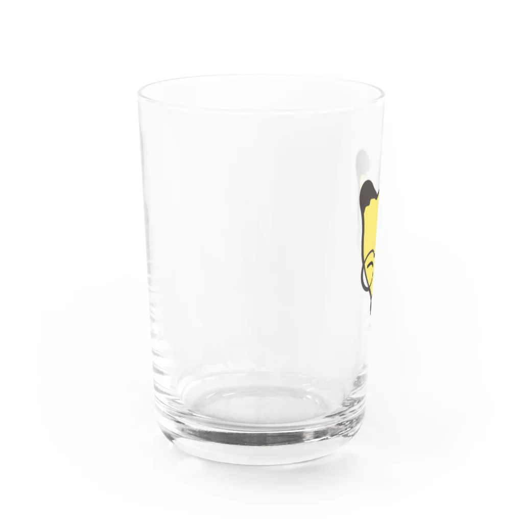 無機質のゲーマーなキツネくん Water Glass :left