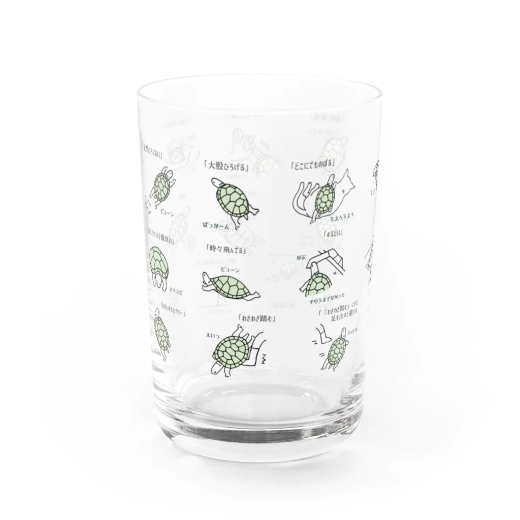 社員寮内職部のかめあるある Water Glass :left