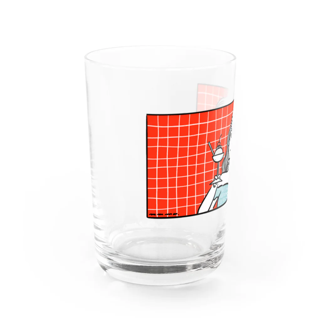 ハマダ豆丸:mmmrの彼女の髪の色を教えて Water Glass :left