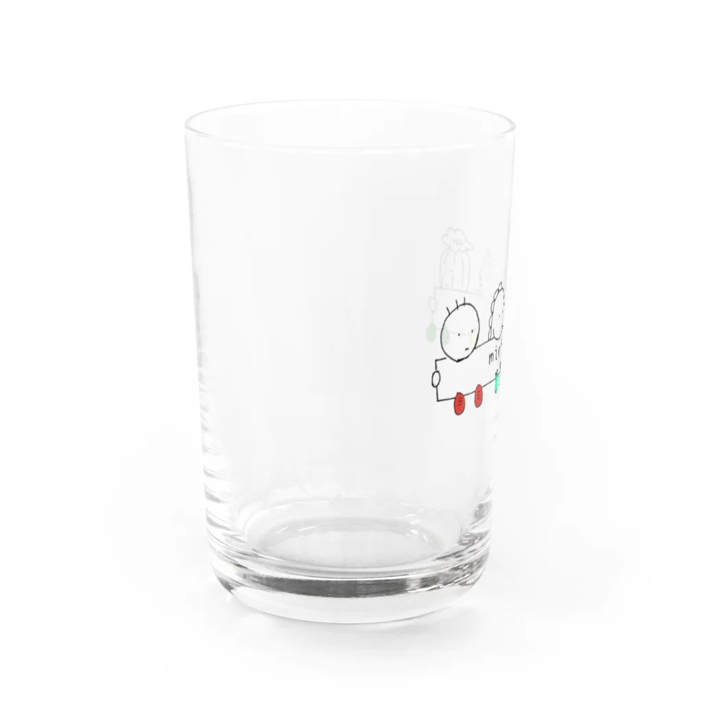 CareFreeのminimums Water Glass :left