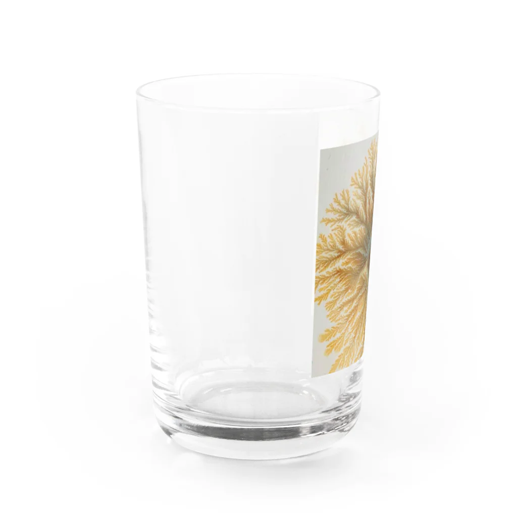 龍眼ミタマスアートの龍球フラクタル Water Glass :left