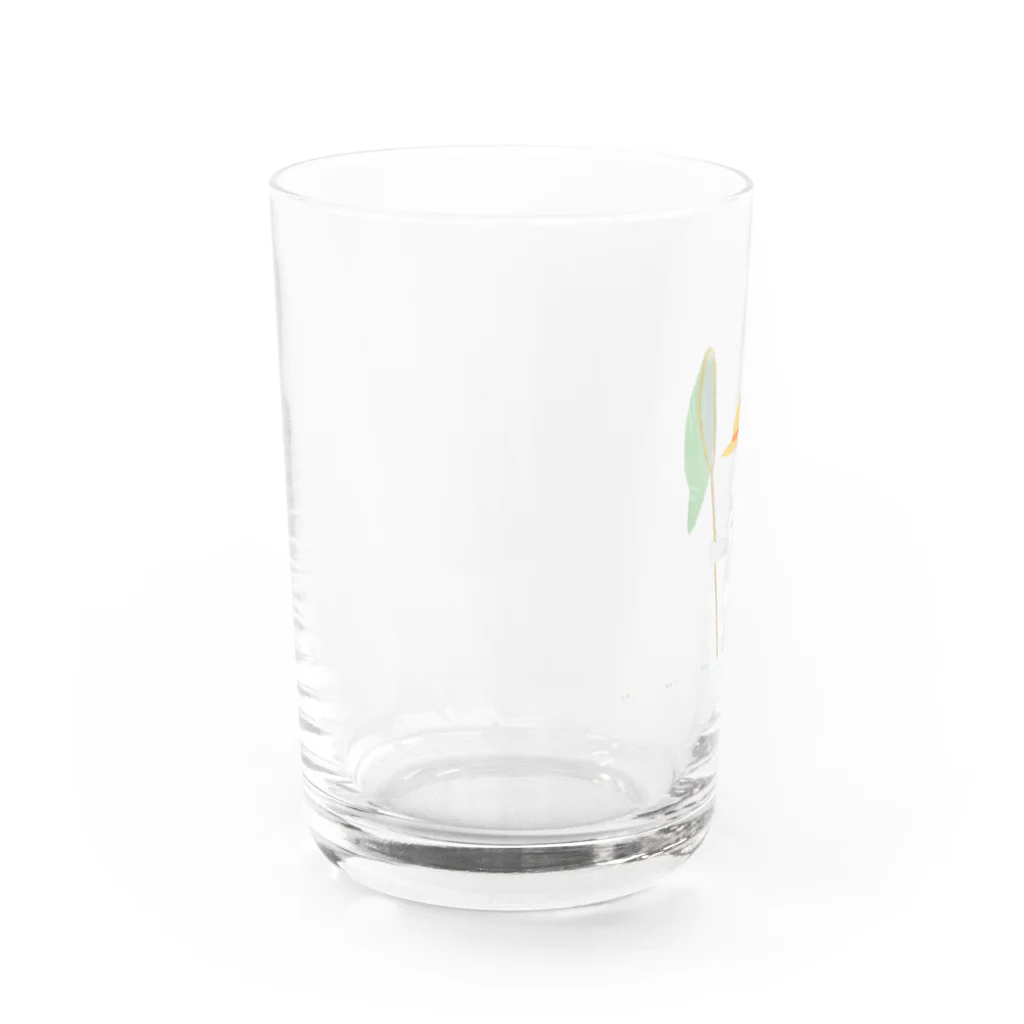 ZooSMallの全力で夏を楽しむウサギ Water Glass :left