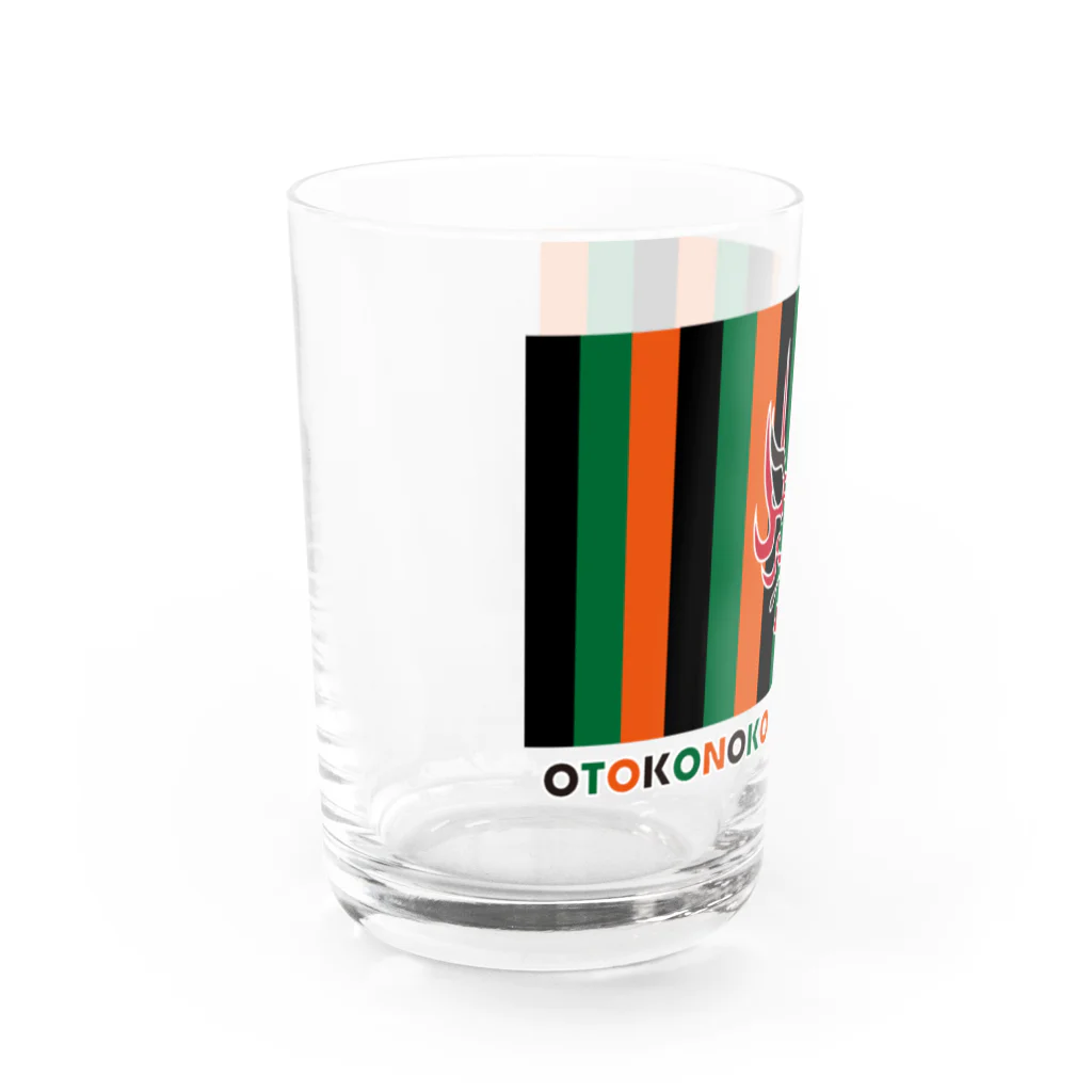 OTOKONOKOTOKYOJAPANの江戸歌舞伎-ichimuraza- Water Glass :left