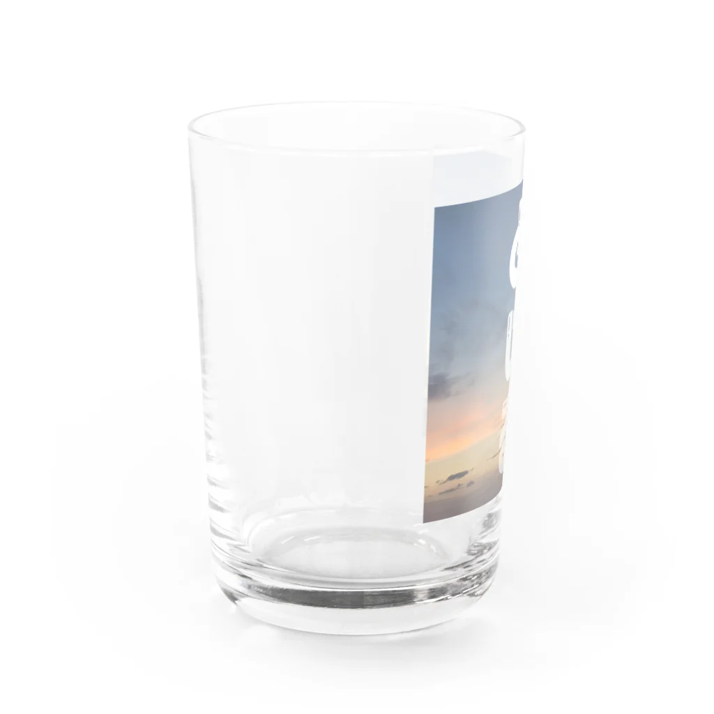 おはぎのtokeru Water Glass :left