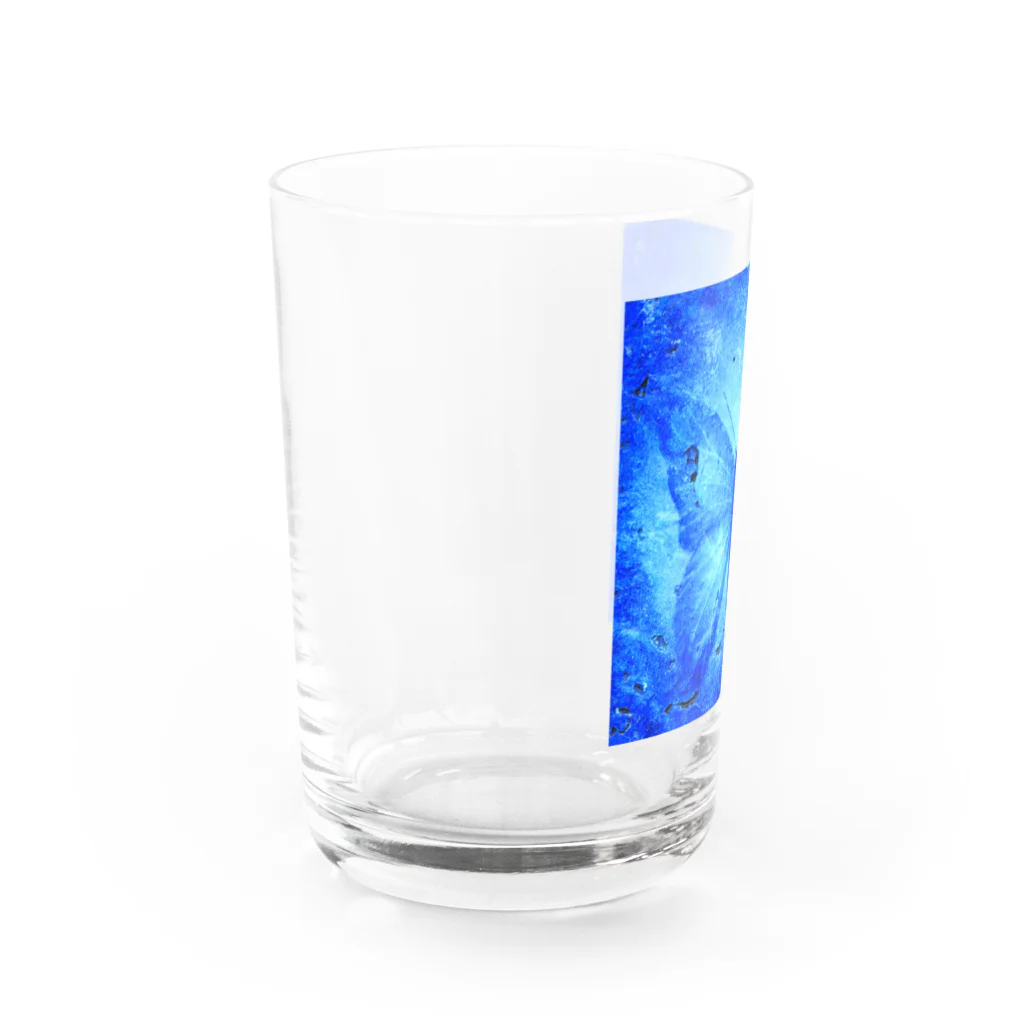 okanoxnekoの青い蝶 Water Glass :left