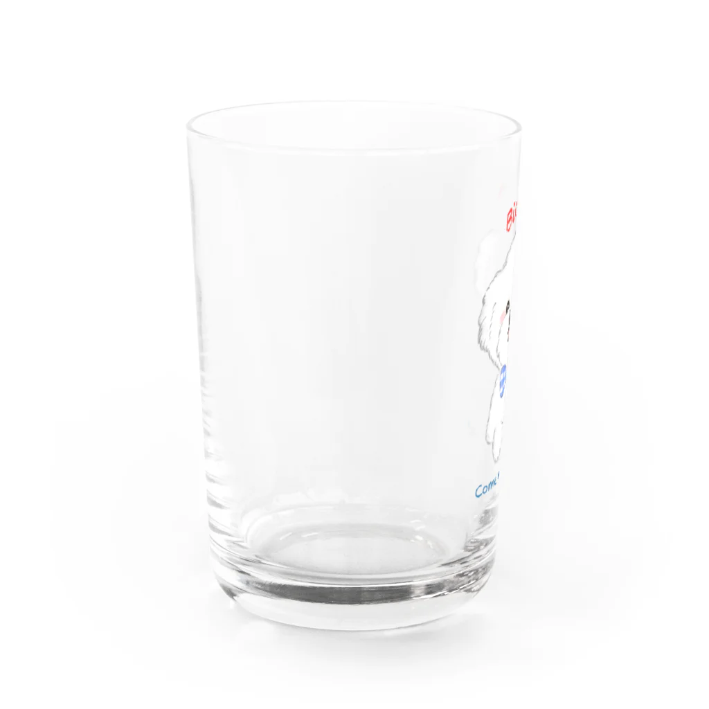 Wans Joie/ワンズジョワのスマイルビション男の子 Water Glass :left