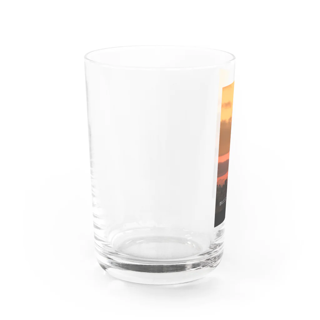 ななこの空はどこにでも繋がっている Water Glass :left