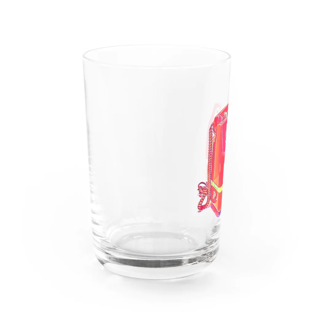 昭和の思い出の昭和の思い出『赤電話』 Water Glass :left