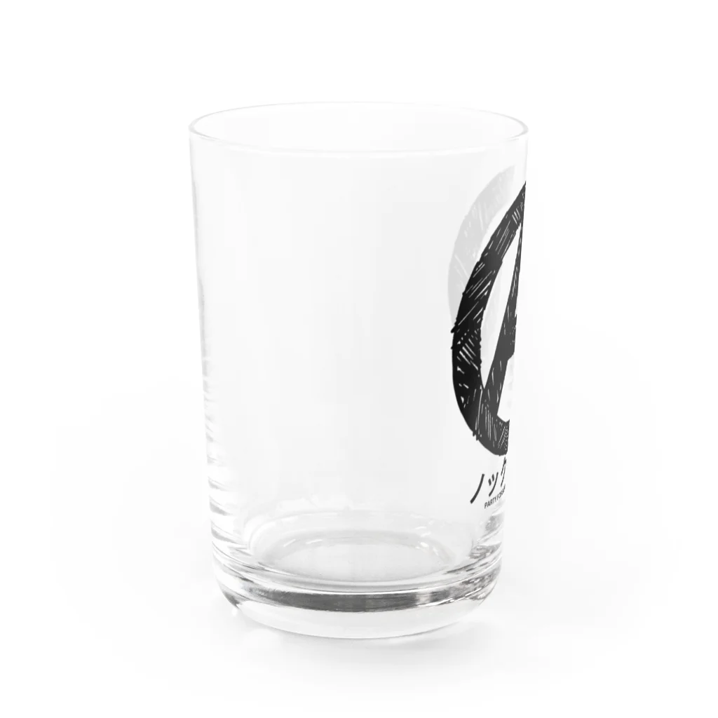 KNOCKOUTJROCKのノックアウト Anarchy mark Water Glass :left