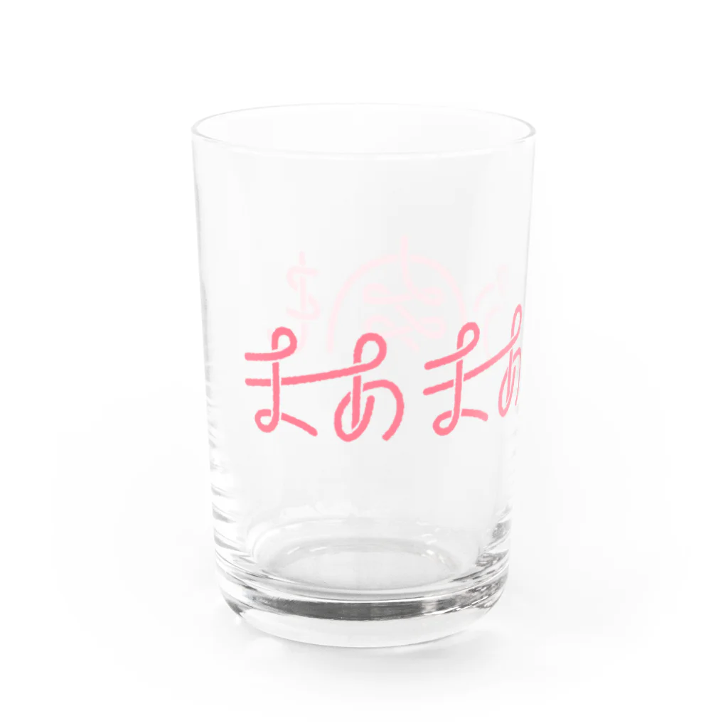 ホドホド野菜のまぁまぁお肉も Water Glass :left