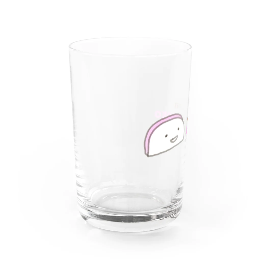 わらびやの　おいしいかまぼこ Water Glass :left