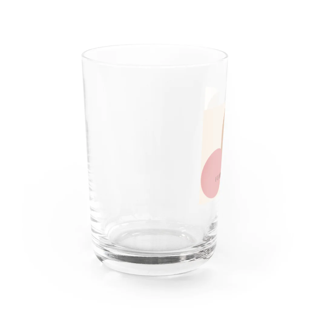 JV DesignのFEEL NATURE Water Glass :left