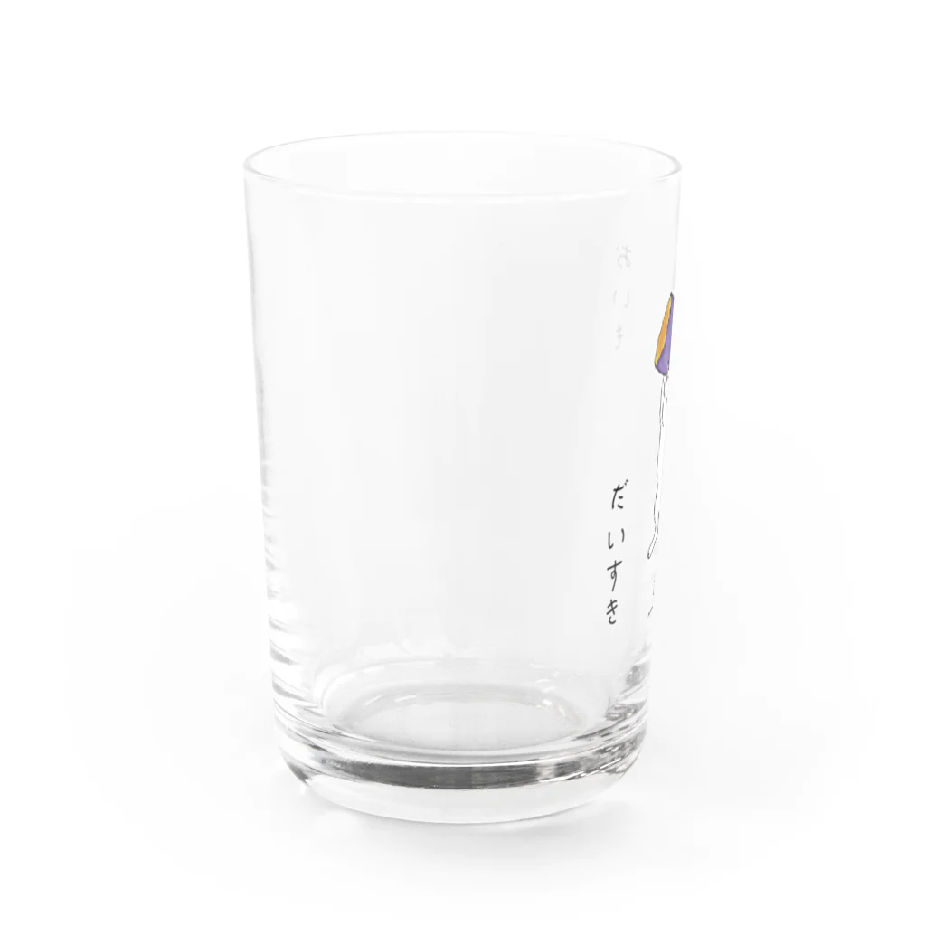 だんすだんすのミナ・ヌクッタ店のだんすだんす　おいもだいすき Water Glass :left