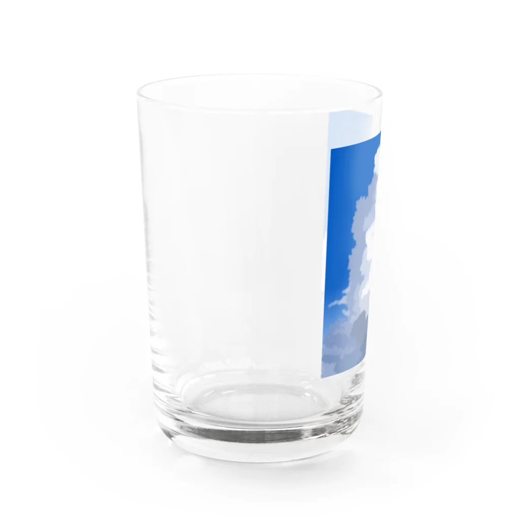 satoharuのもくもく積乱雲 Water Glass :left