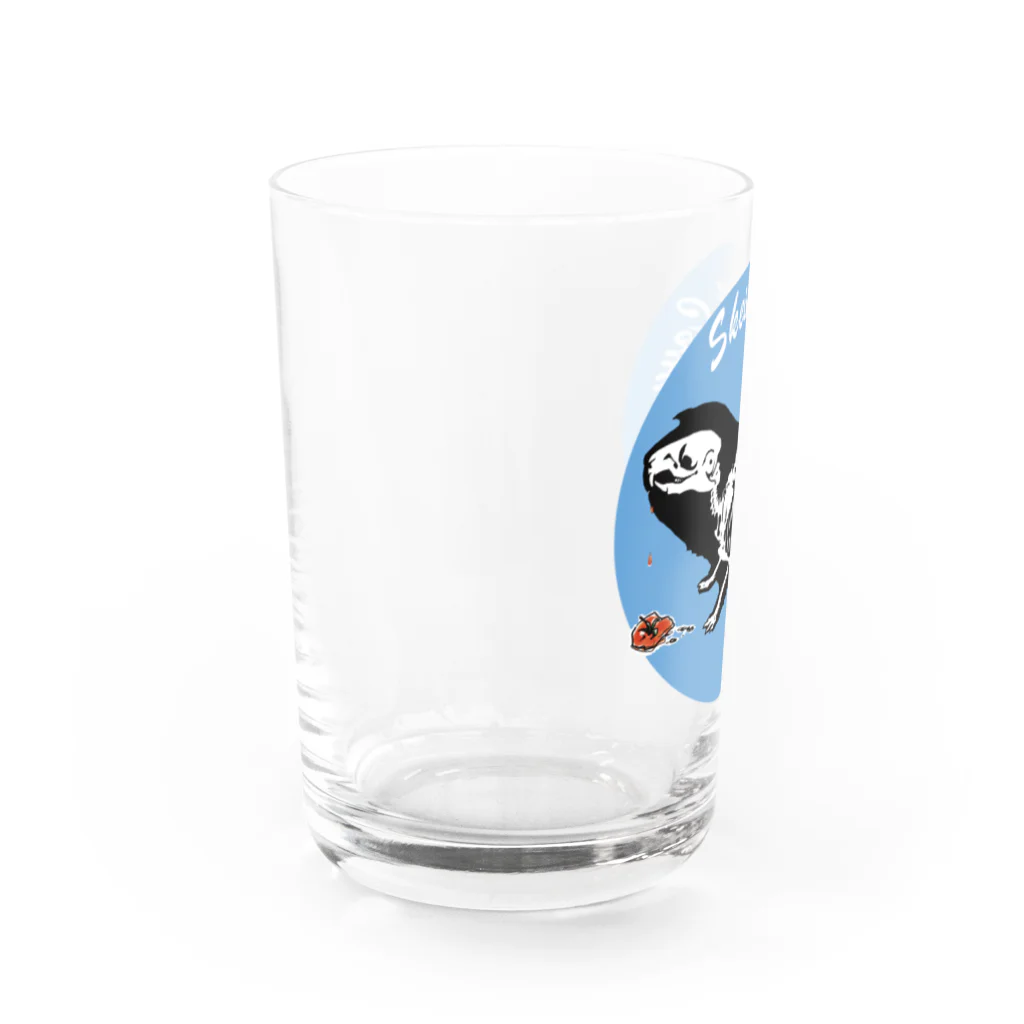 ごまーみんのスケルトンモルモット Water Glass :left