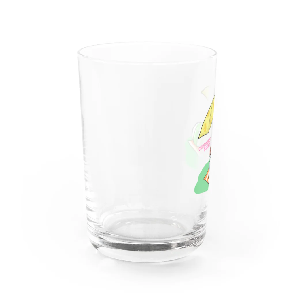 ぱをみせのNATSUPPAO Water Glass :left