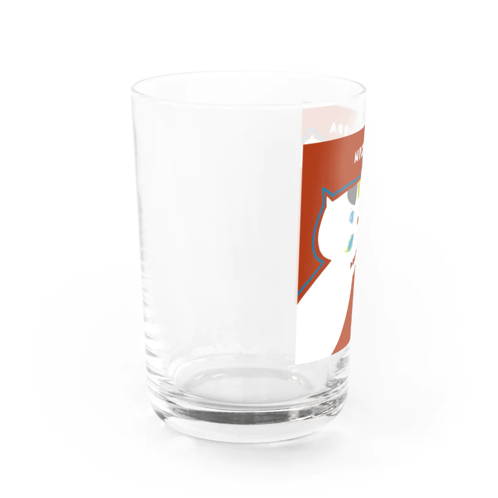 itatitatiのイタチとヌッコ Water Glass :left