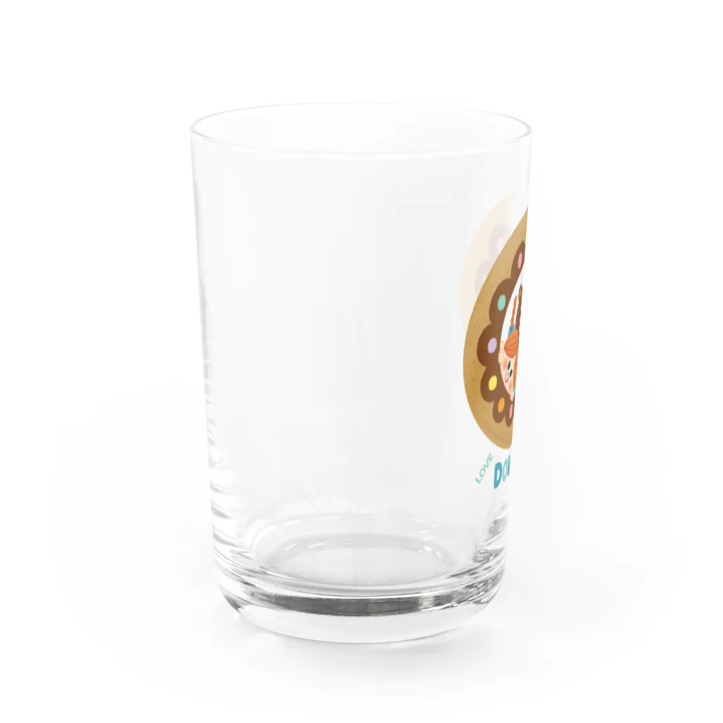 あくざわめぐみSHOPのDOUGHNUT Water Glass :left