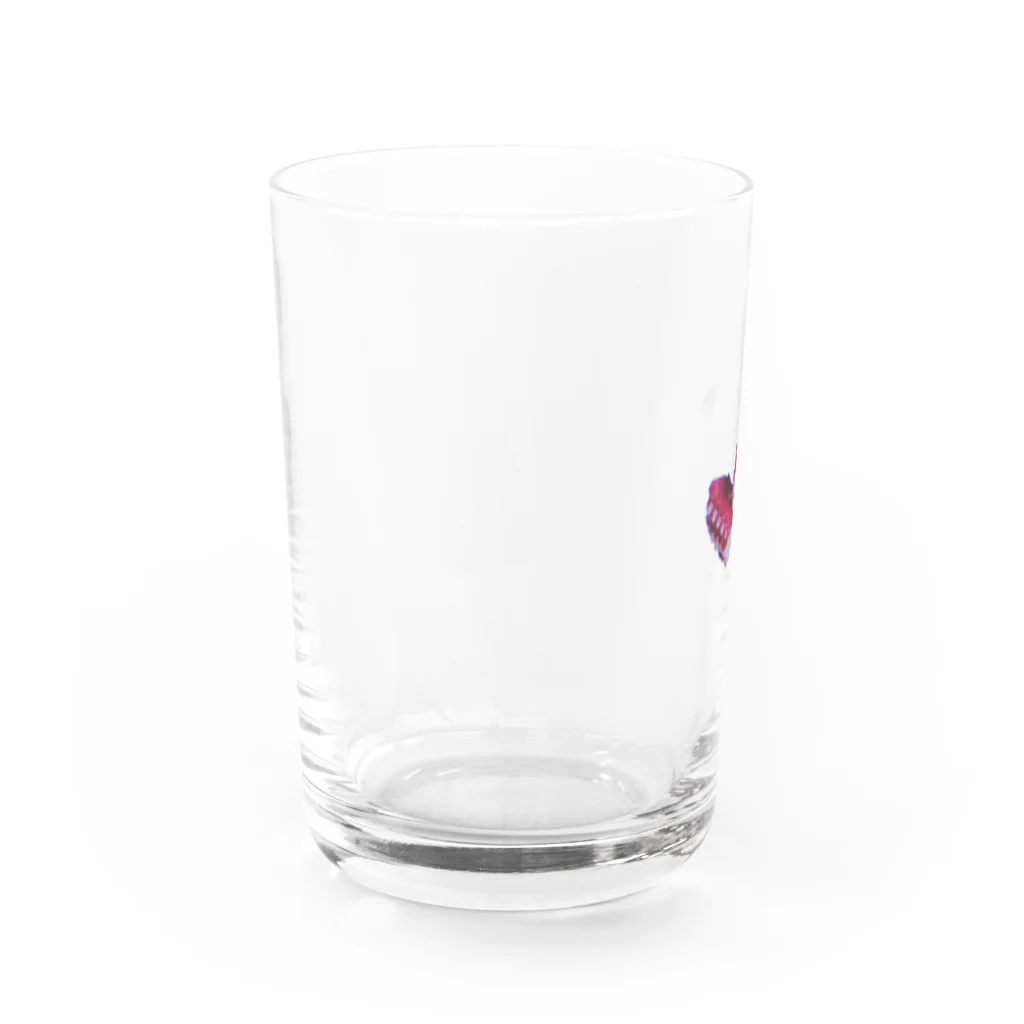 ムムムムンの足 Water Glass :left