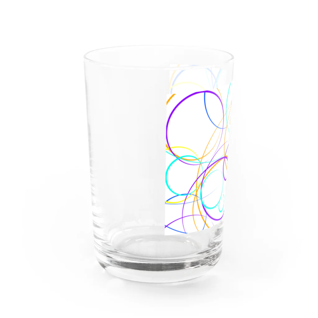 ふくふくろうのらくがきＢ Water Glass :left