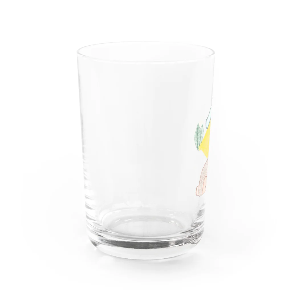 hobomayuのアイスレモンキー Water Glass :left