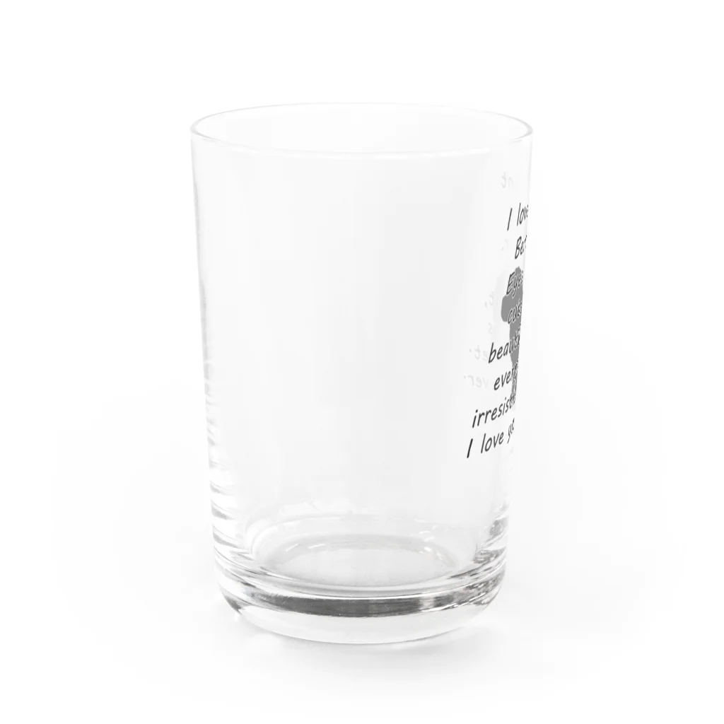 onehappinessのセントバーナード Water Glass :left