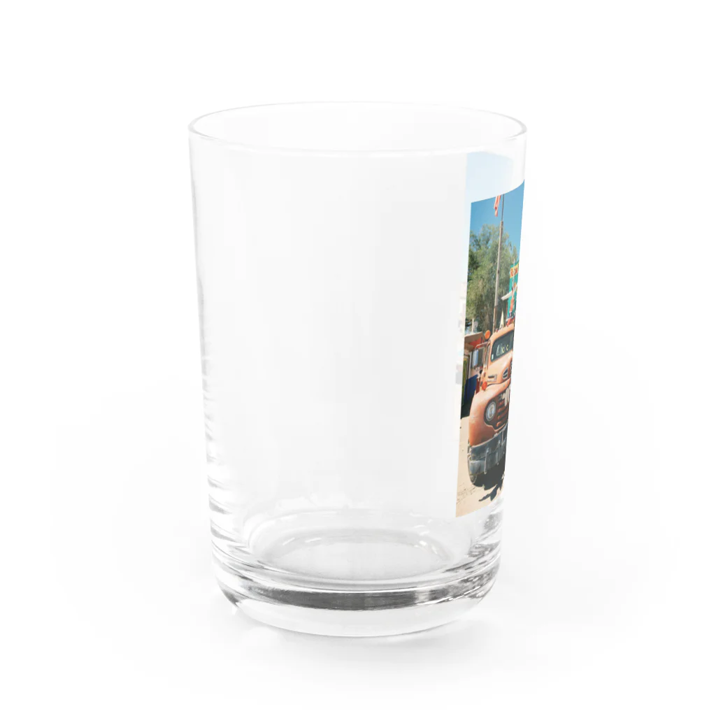 旅行行きたいの会のROUTE 66/Cars Water Glass :left