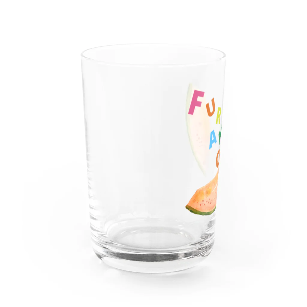 ふらっと富良野の富良野メロン Water Glass :left