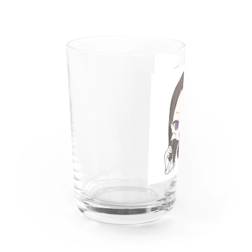 橘沙希のジュタドールグッズ Water Glass :left