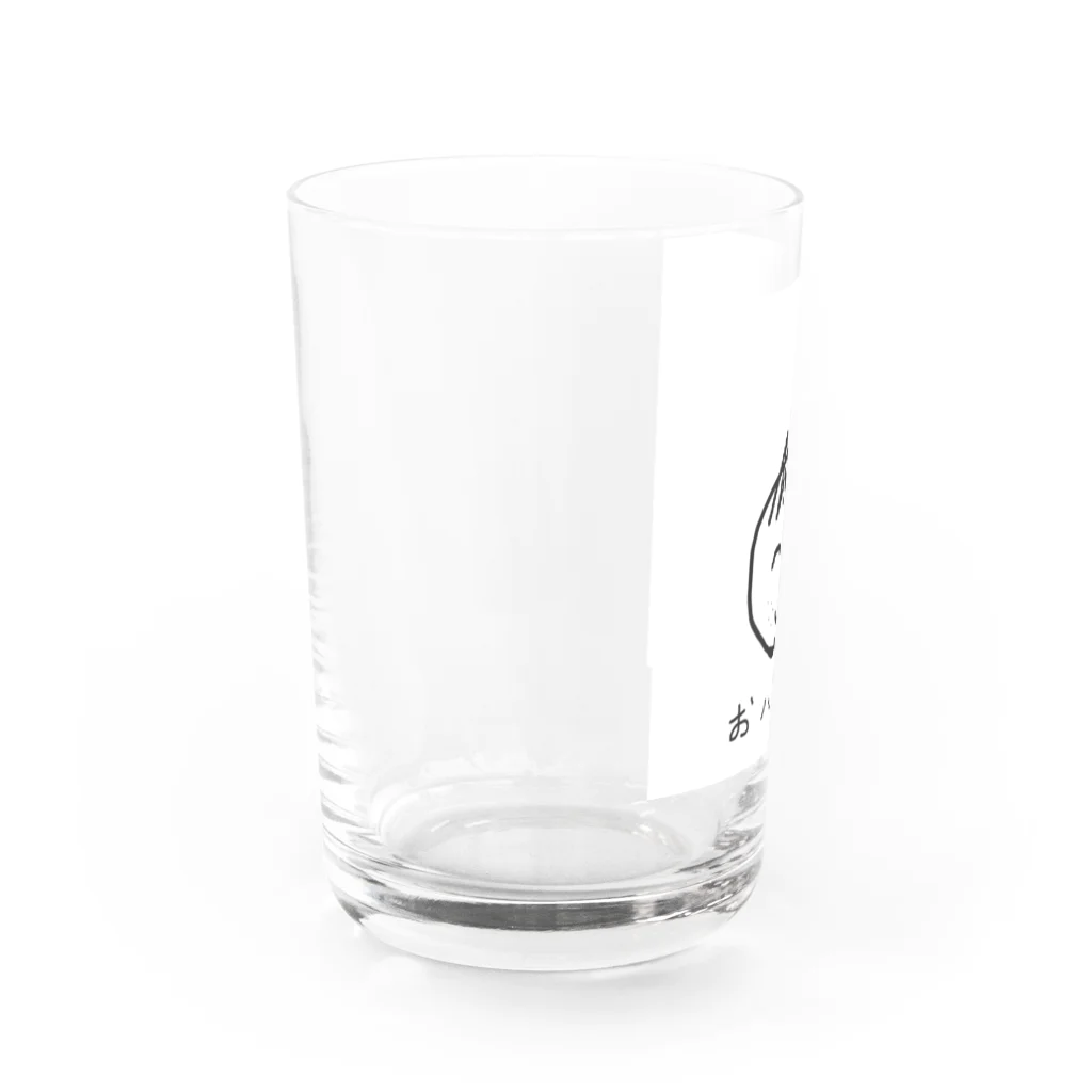 おハゲくんのお父ちゃんのおハゲくん Water Glass :left