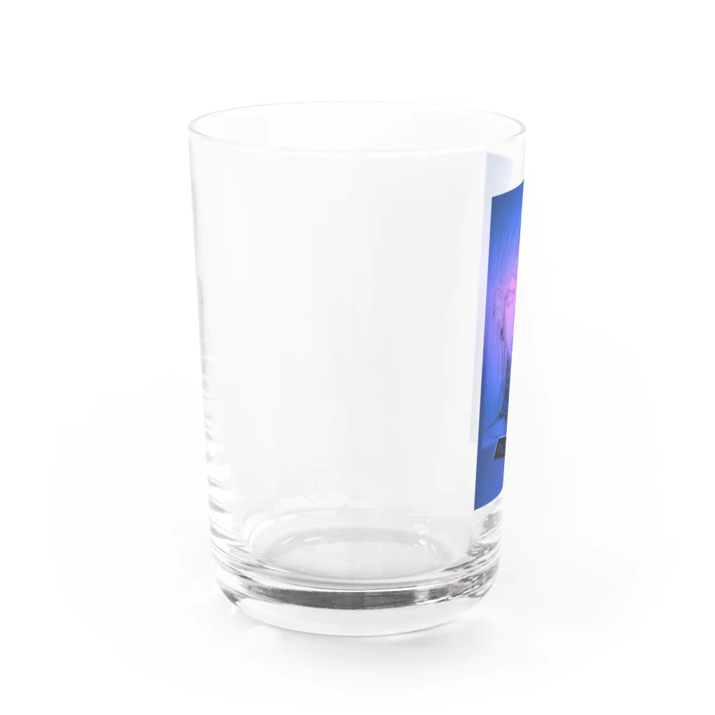 きちゅねぱちぱちの店のペインフル Water Glass :left