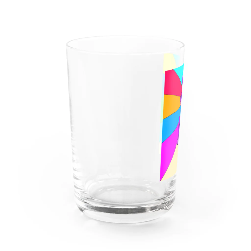 ジャイアントパンダの歌え Water Glass :left