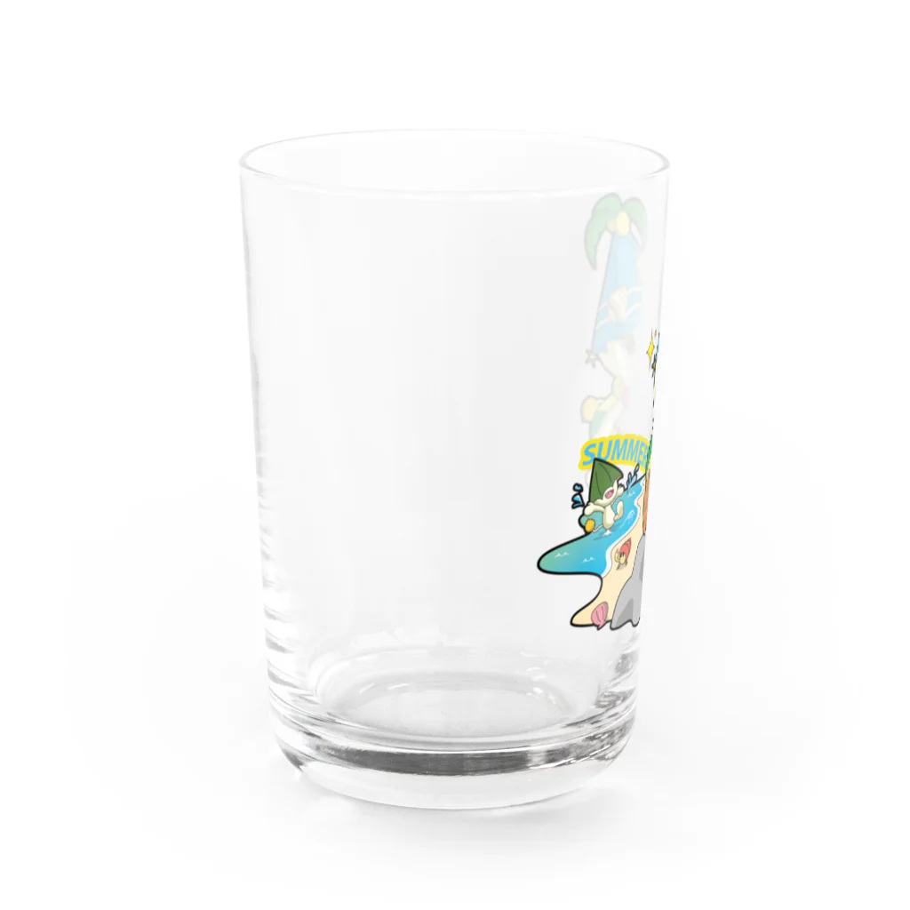 シズモン@グッズ販売中の夏モン Water Glass :left