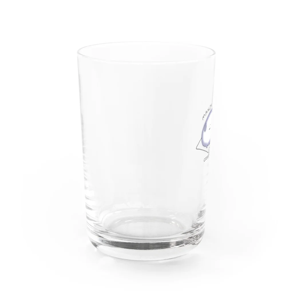 やもり屋商店のまんじゅうさぎ(ろっぷ) Water Glass :left