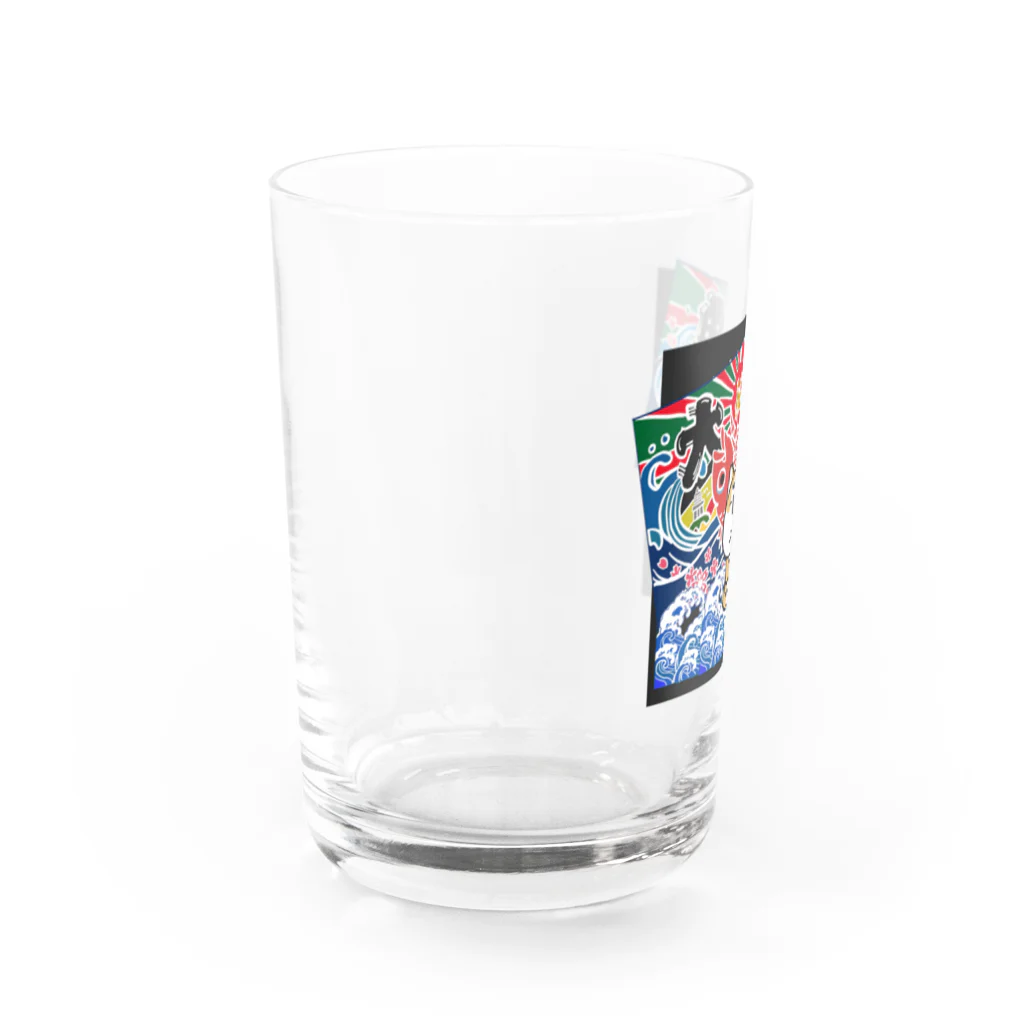 いとまるの男きよし Water Glass :left