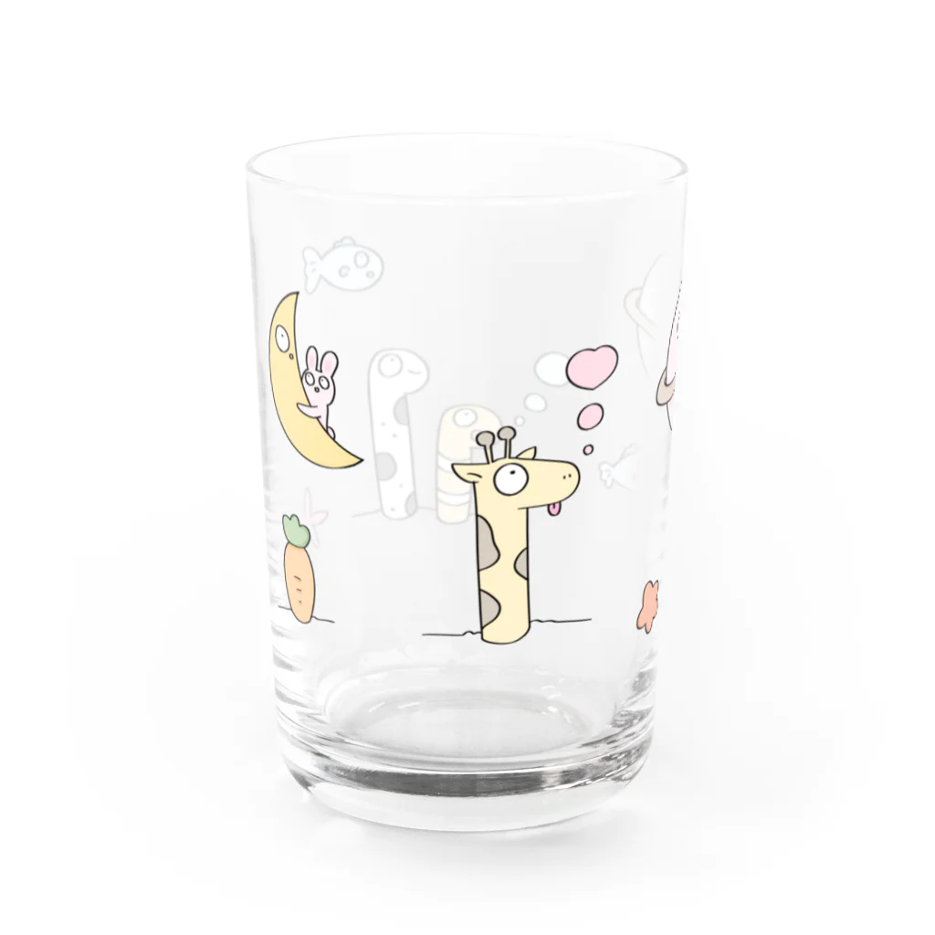 ぱぱぱのちんあなご Water Glass :left