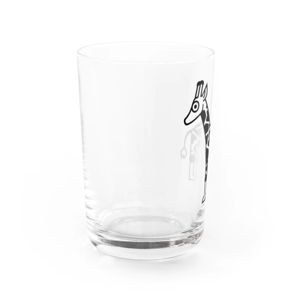 犬田猫三郎のキリンだけ Water Glass :left