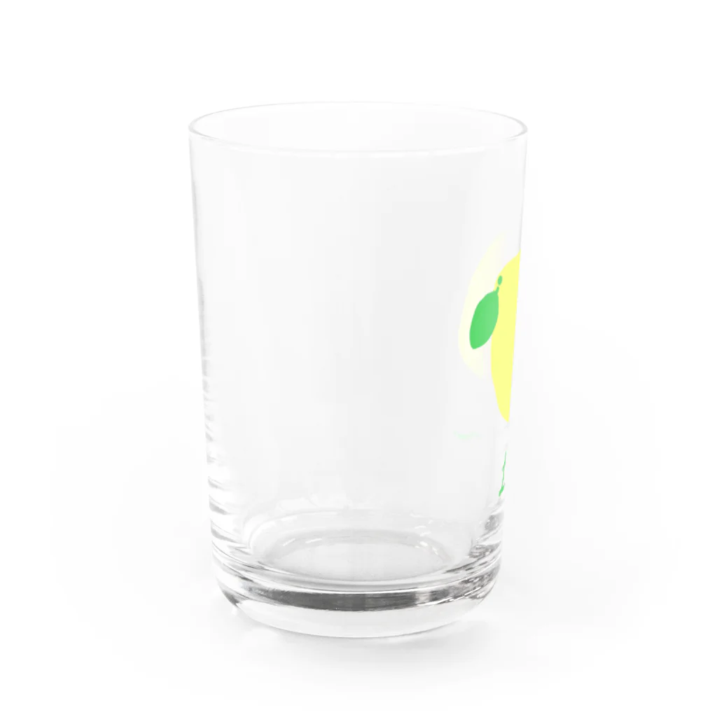 たんしお雑貨店の.Lemon. Water Glass :left