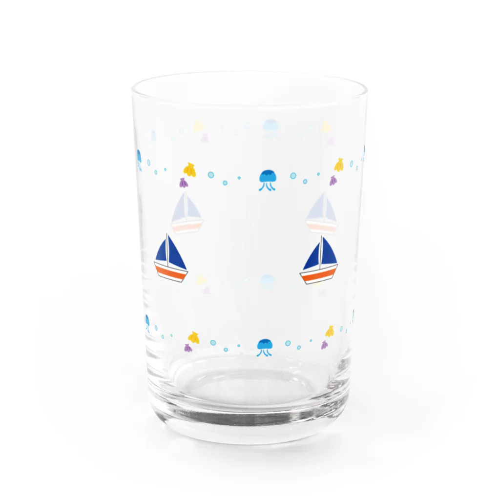 ましゅま廊の夏なグラスVer.3 Water Glass :left