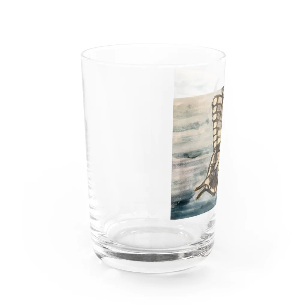 Biologyのアゲハ蝶 Water Glass :left