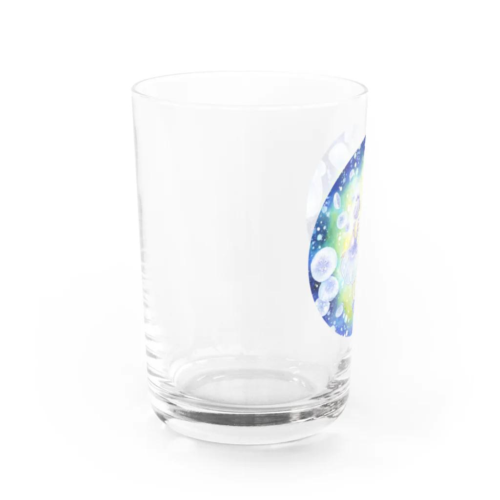 山田デイジーのくらげのドレス Water Glass :left