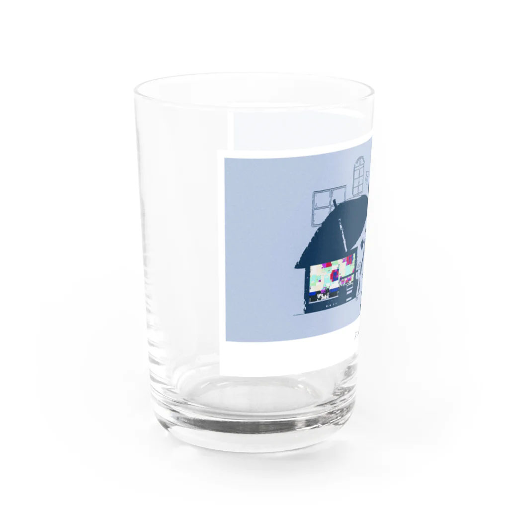 ネジマキの暇つぶしグッズ屋のPixel Rain Water Glass :left