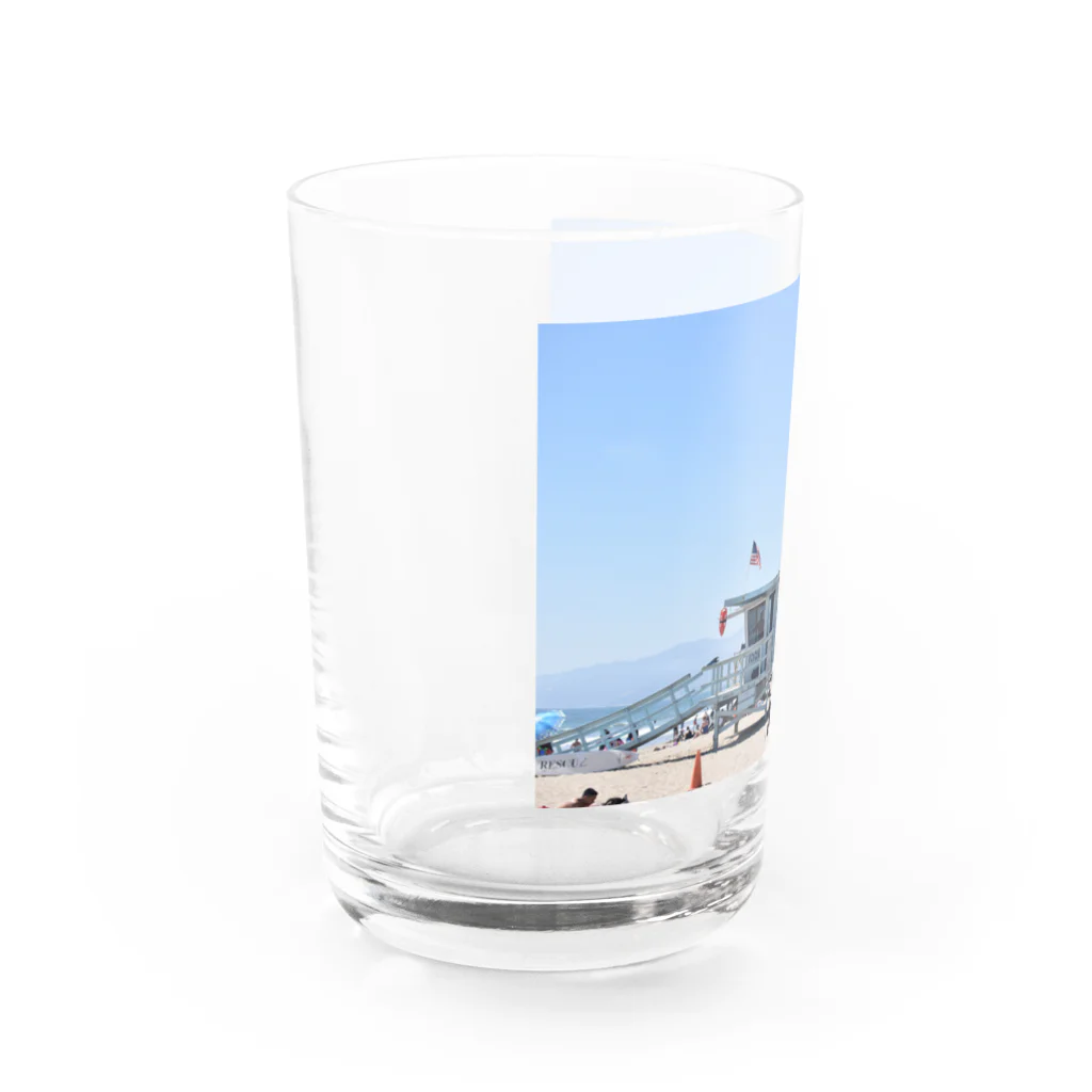 チルTショップのSanta Monica Beach Water Glass :left