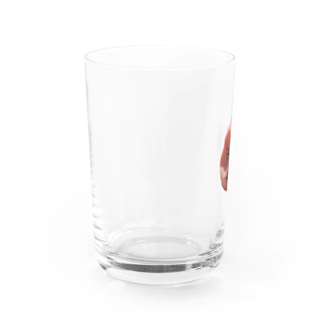 地味渋の酸っぱメン Water Glass :left