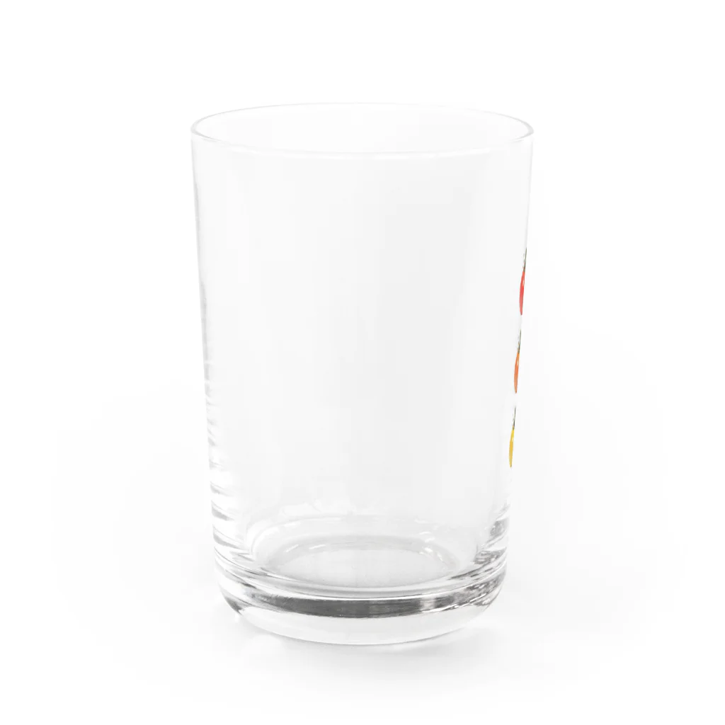 かえるのてぶくろのミニトマト3兄弟 Water Glass :left