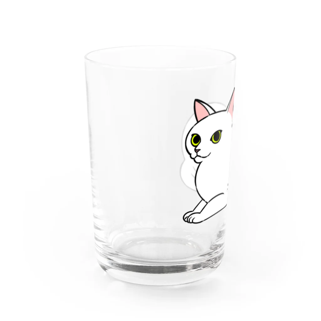 ねこの巣の猫 Water Glass :left