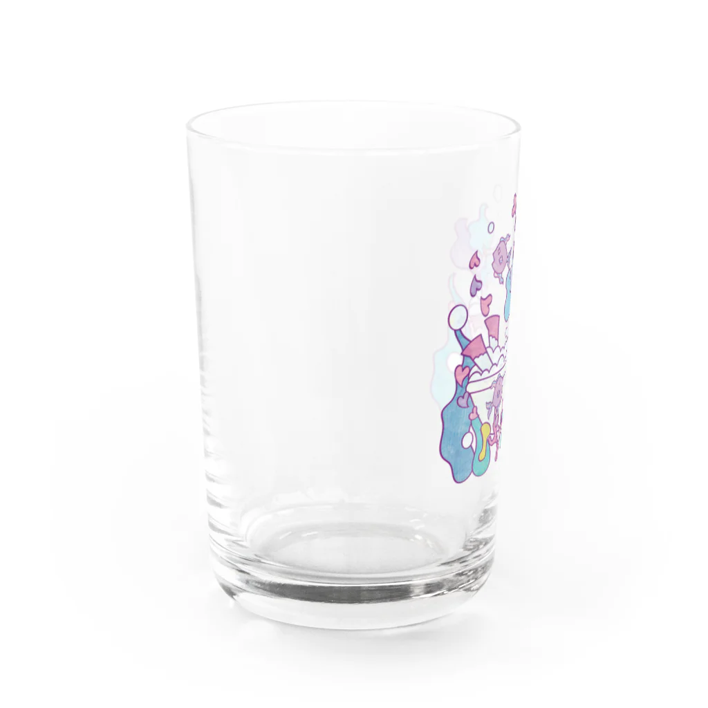 晴闇堂の涙鱗バスルーム Water Glass :left