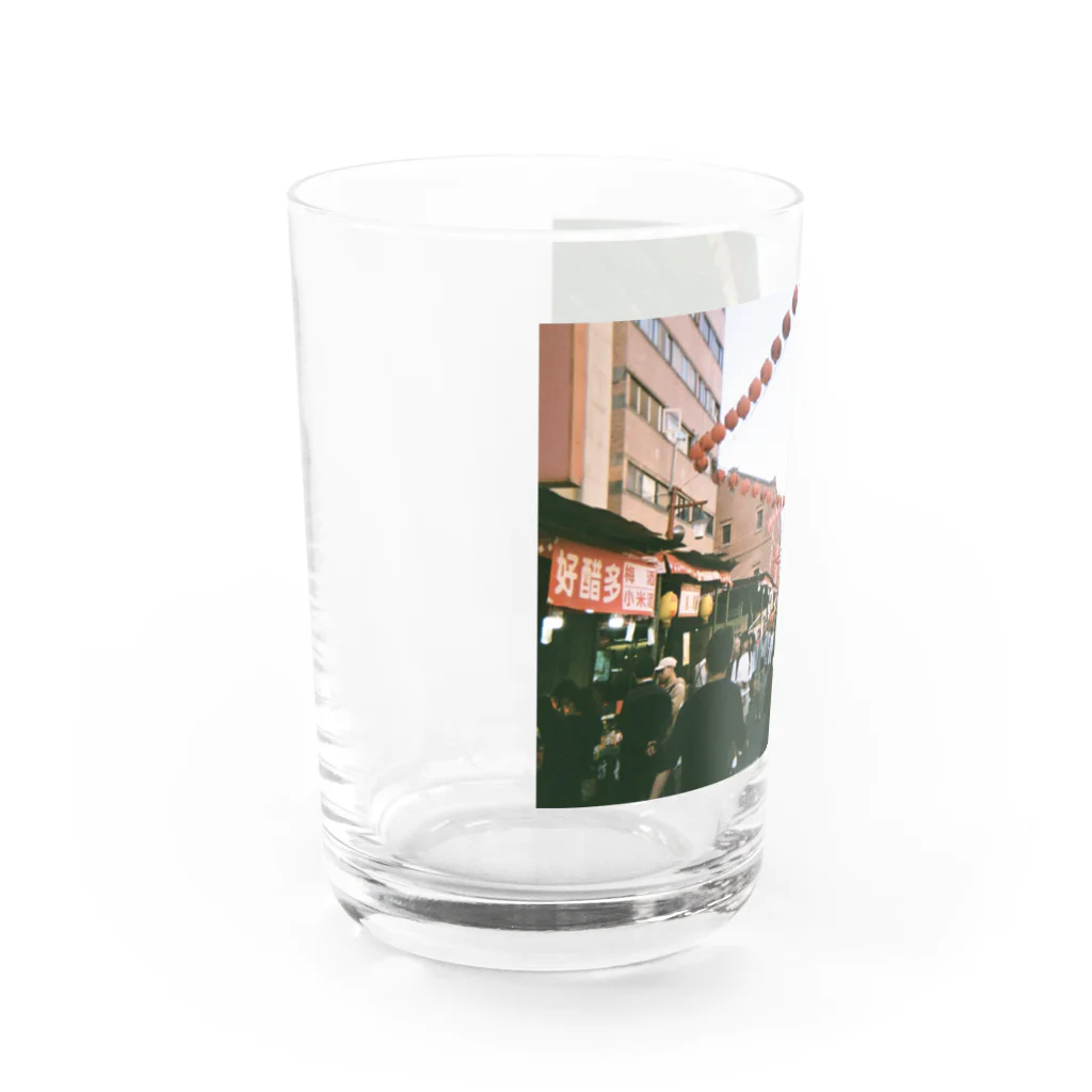 喫茶室ミントグリーンの台湾の市場 Water Glass :left