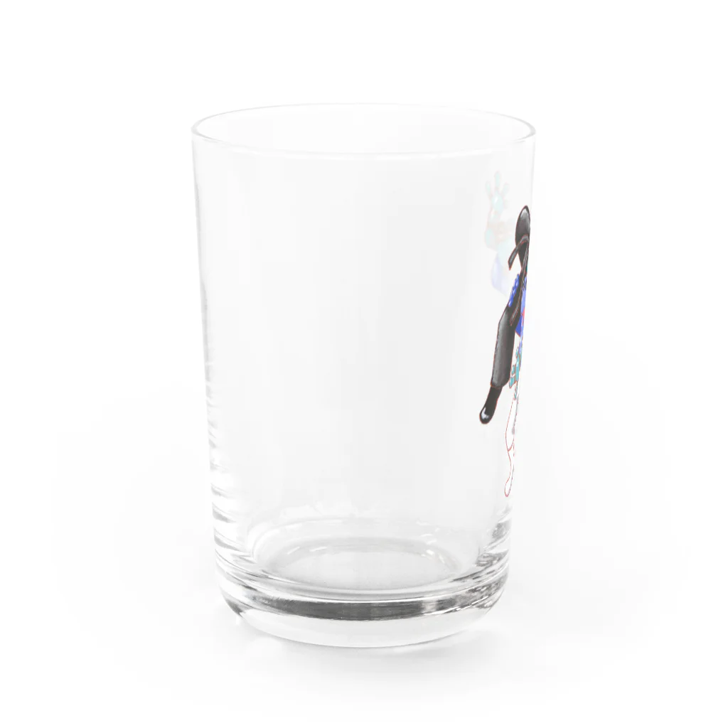 ACQUA_CUBO の-ケロレス-アルゼンチン・バックブリーカー Water Glass :left