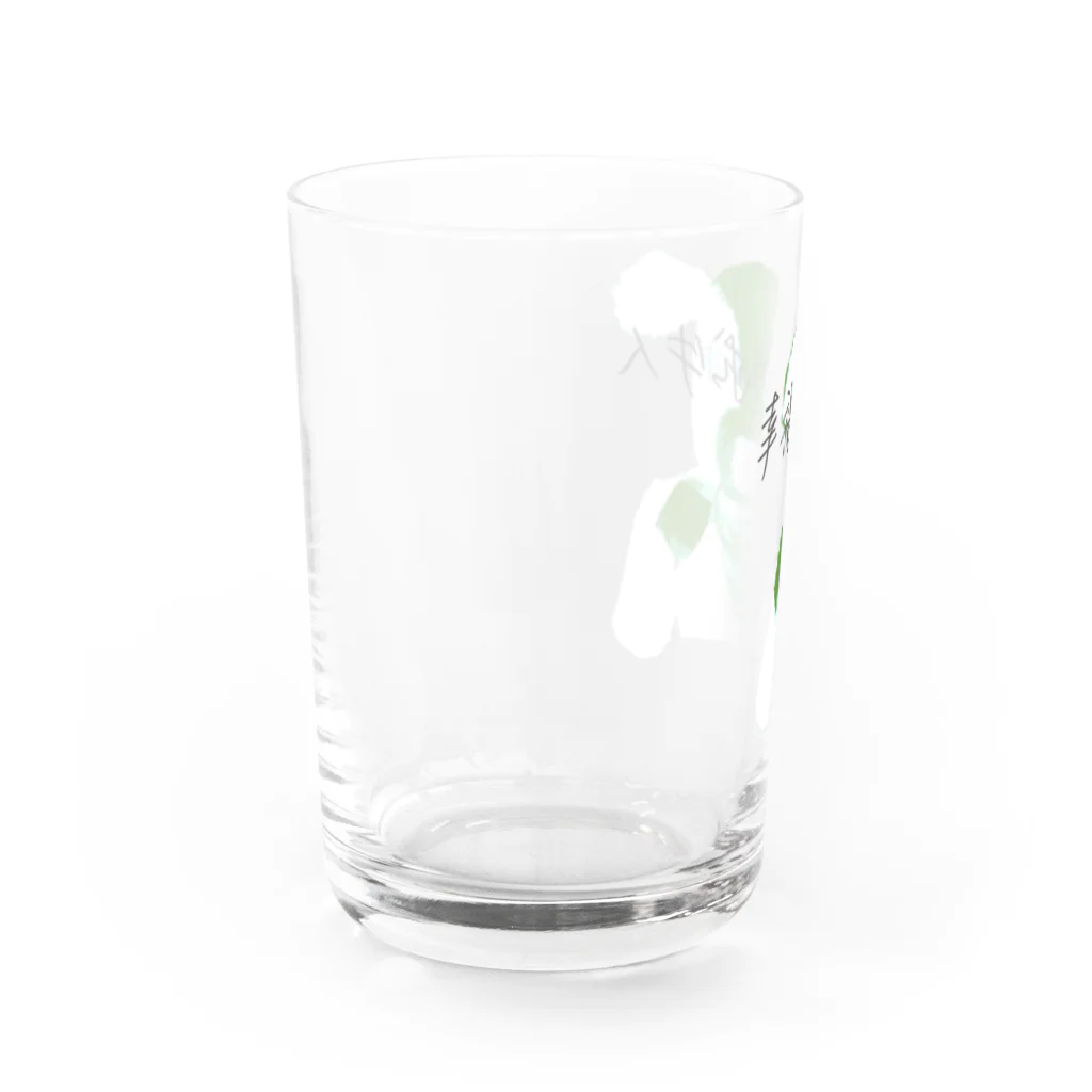 幸福追求牛人の幸福追求牛人 Water Glass :left